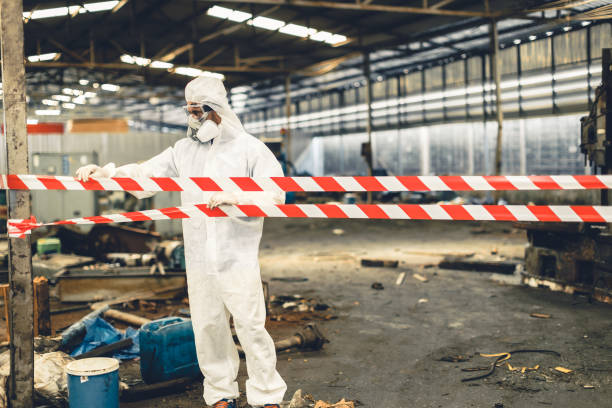 Professional Crime Scene Cleanup technician working in Wentworth, NH